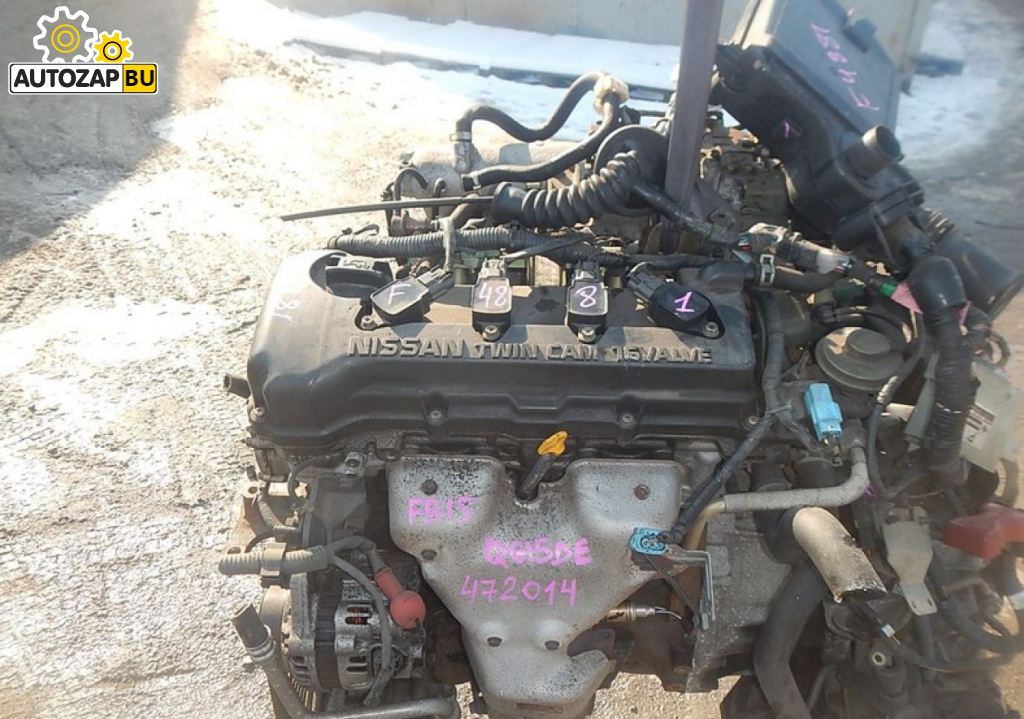 Двигатель Nissan Sunny FB14 GA15